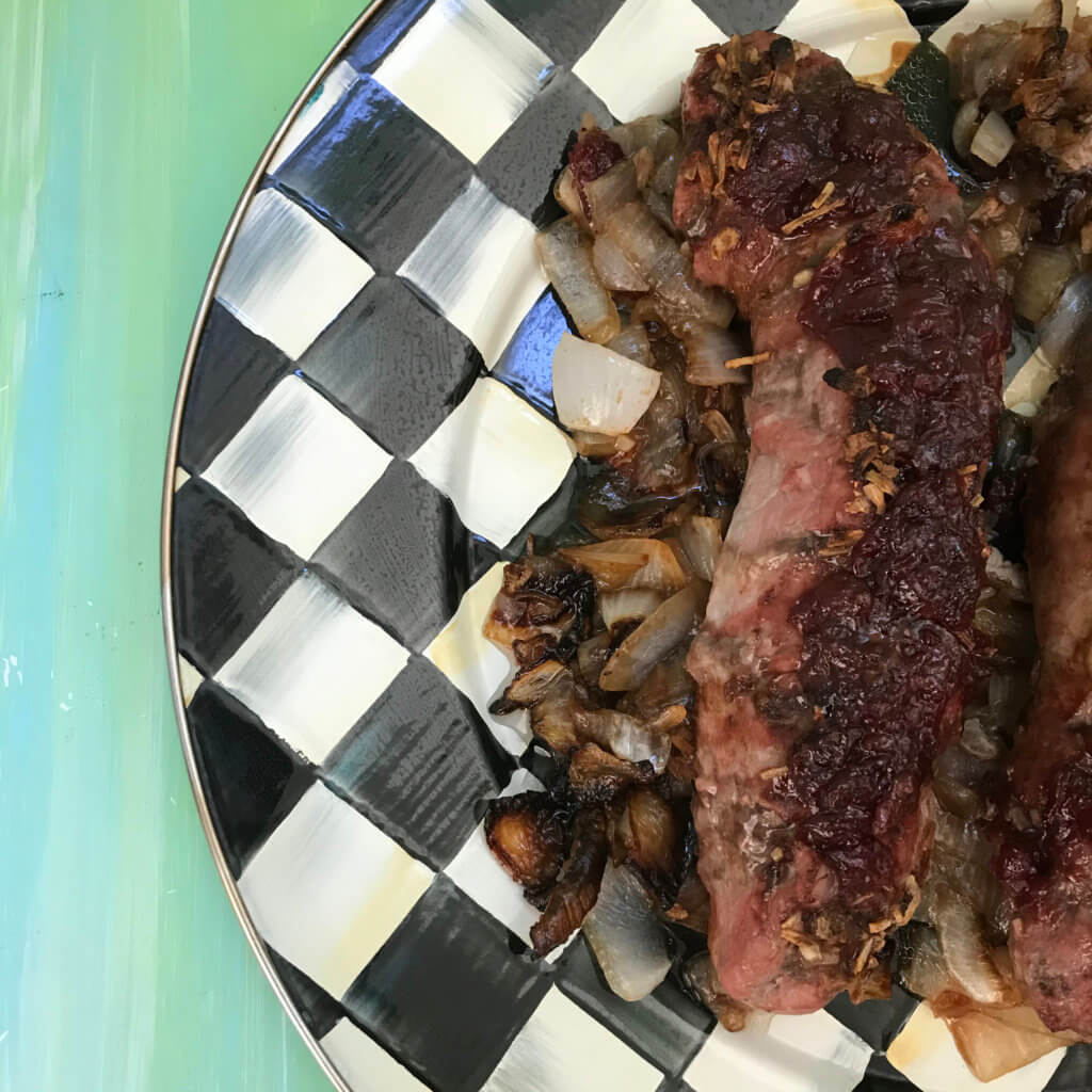 Cherry-Glazed Pork Tenderloin can be roasted or grilled to perfection for a simple or elegant-looking weeknight meal.