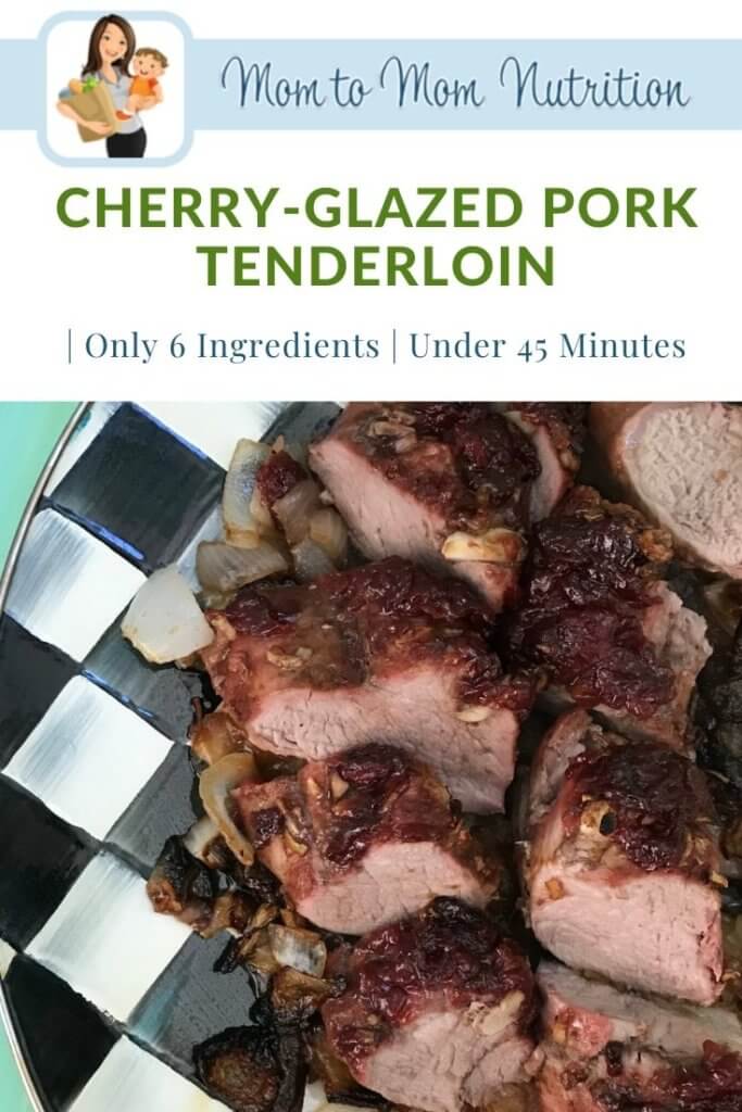 Cherry-Glazed Pork Tenderloin can be roasted or grilled to perfection for a simple or elegant-looking weeknight meal.