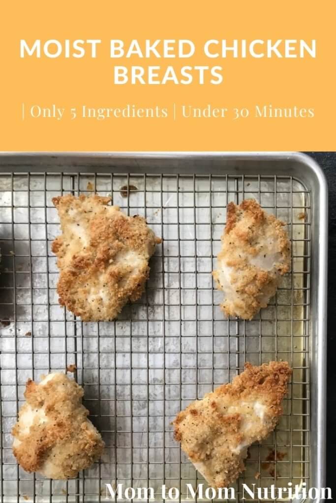 Think you don’t need another chicken recipe? Think again! These moist baked chicken breasts are so juicy and tender, you’ll never bake chicken another way!