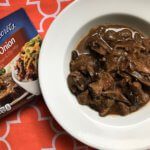Get a nutritious dinner on the table with minimal ingredients and little kitchen prep with Slow Cooker Beef Tips and Mushrooms.