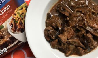 Get a nutritious dinner on the table with minimal ingredients and little kitchen prep with Slow Cooker Beef Tips and Mushrooms.