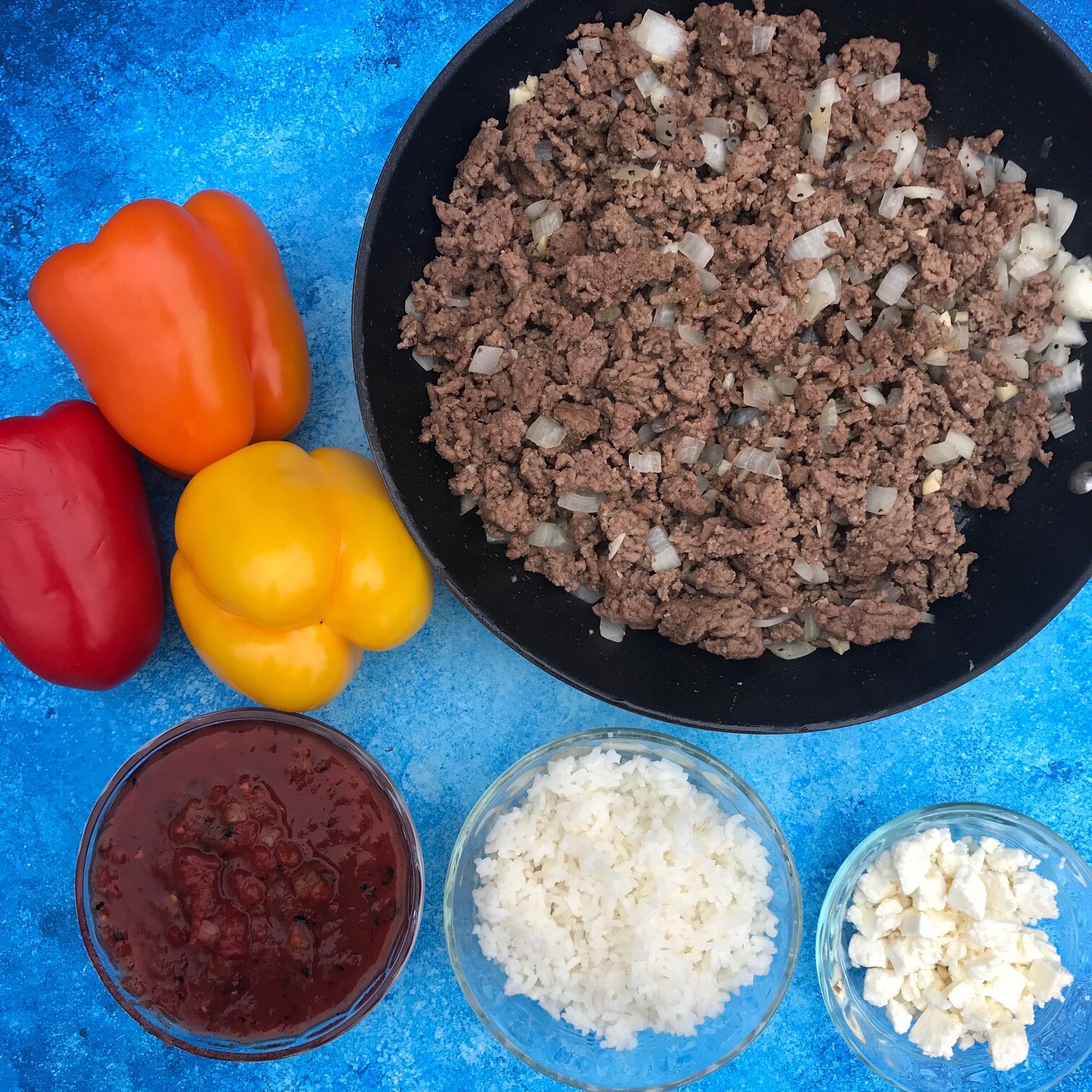 Greek Stuffed Bell Peppers – Mom to Mom Nutrition