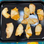 Pumpkin Pie Crescent Rolls are a the perfect holiday dessert or snack. Made with just four ingredients and ready in under twenty minutes. 