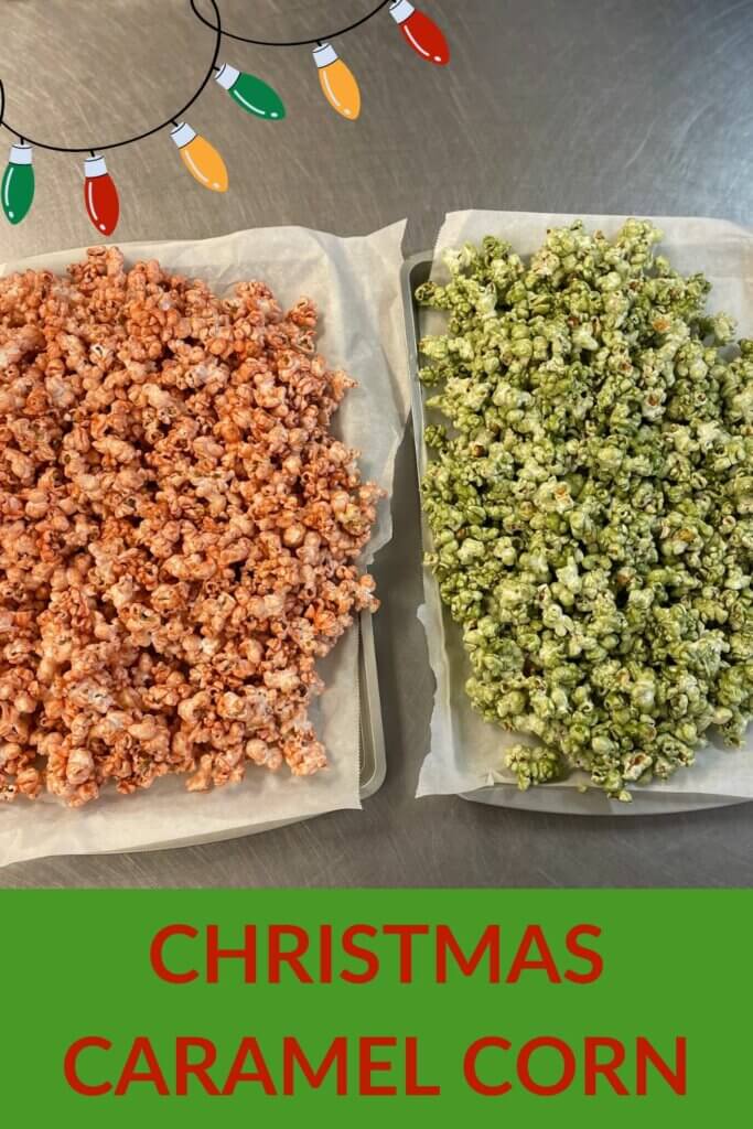 13 - Mom to Mom Nutrition Red and green Christmas Caramel Corn is festive, sweet, and super easy to make with the help of your microwave. No corn syrup needed with a maple syrup swap.