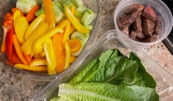 Steak and salad combinations provide the best of both worlds: lots of color and nutrition in every bite. Mix n' match your favorite cut of beef with your favorite salad mix-in's!