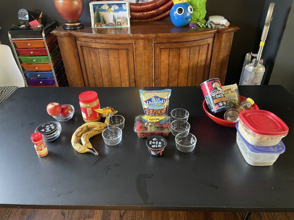 Chia seeds and oatmeal contain nutrients that have be proven to be beneficial when it comes to heart-health.