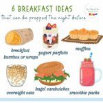 All 6 of these breakfast ideas can be made in advance, and preferably with the help of your kids! If you find yourself short on time in the morning but want a homemade breakfast, then this post is for you! 