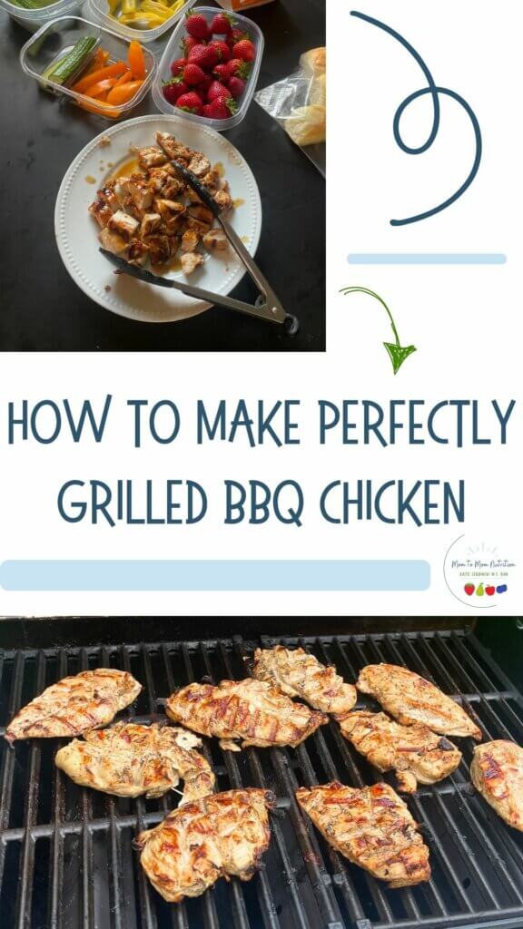 Mess-Free BBQ Chicken PIN - Mom to Mom Nutrition Discover the secrets to grilling delicious, mess-free BBQ chicken. Our step-by-step guide ensures juicy, flavorful results every time. Perfect for summer cookouts!