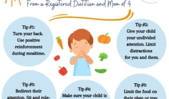 Feeding a toddler takes patience for a variety of reasons. Learn five tips to stop one of the greatest challenges, food throwing.