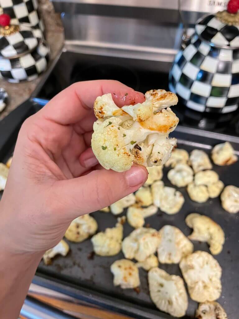 IMG_2639 - Mom to Mom Nutrition Ranch Roasted Cauliflower Recipe: A Healthy and Kid-Friendly Side Dish
