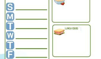 To help you get started, I’ve created a free printable Weekly Meal Planning Sheet that you can download and fill out to organize your meals for the week!