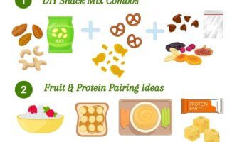 These healthy snack hacks ideas work great for long drives, park playdates, or even just surviving spring break at home.