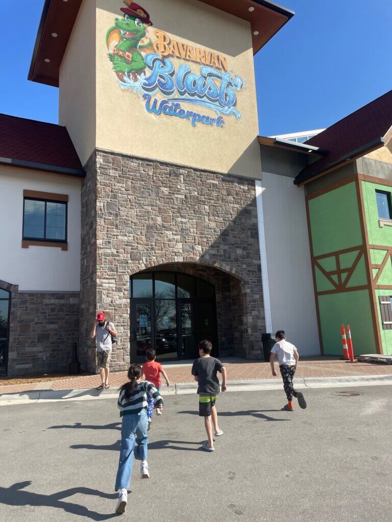 Take a trip to Frankenmuth, MI + Bavarian Blast Indoor Waterpark Review by a Mom of 4 expert waterpark adventurers. 