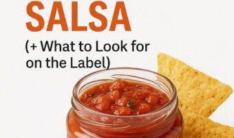 6 easy ways to use store-bought salsa in meals! Learn healthy shortcut cooking ideas plus what to look for on the label—sugar, sodium & more.
