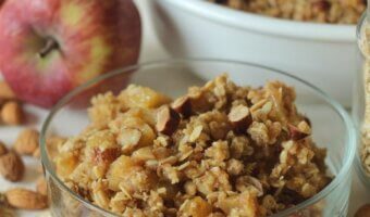 Whip up this cozy apple cinnamon skillet granola in under 30 minutes for a high-fiber snack or breakfast that’s naturally sweet and full of healthy fats. Pair with Greek yogurt or cottage cheese for extra protein!