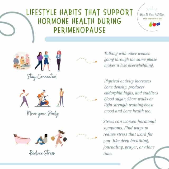 3 - Mom to Mom Nutrition Perimenopause is the next season of motherhood — full of change, growth, and a few hormonal surprises. Learn what’s happening in your body, the foods that help, and a simple meal plan to feel your best.
