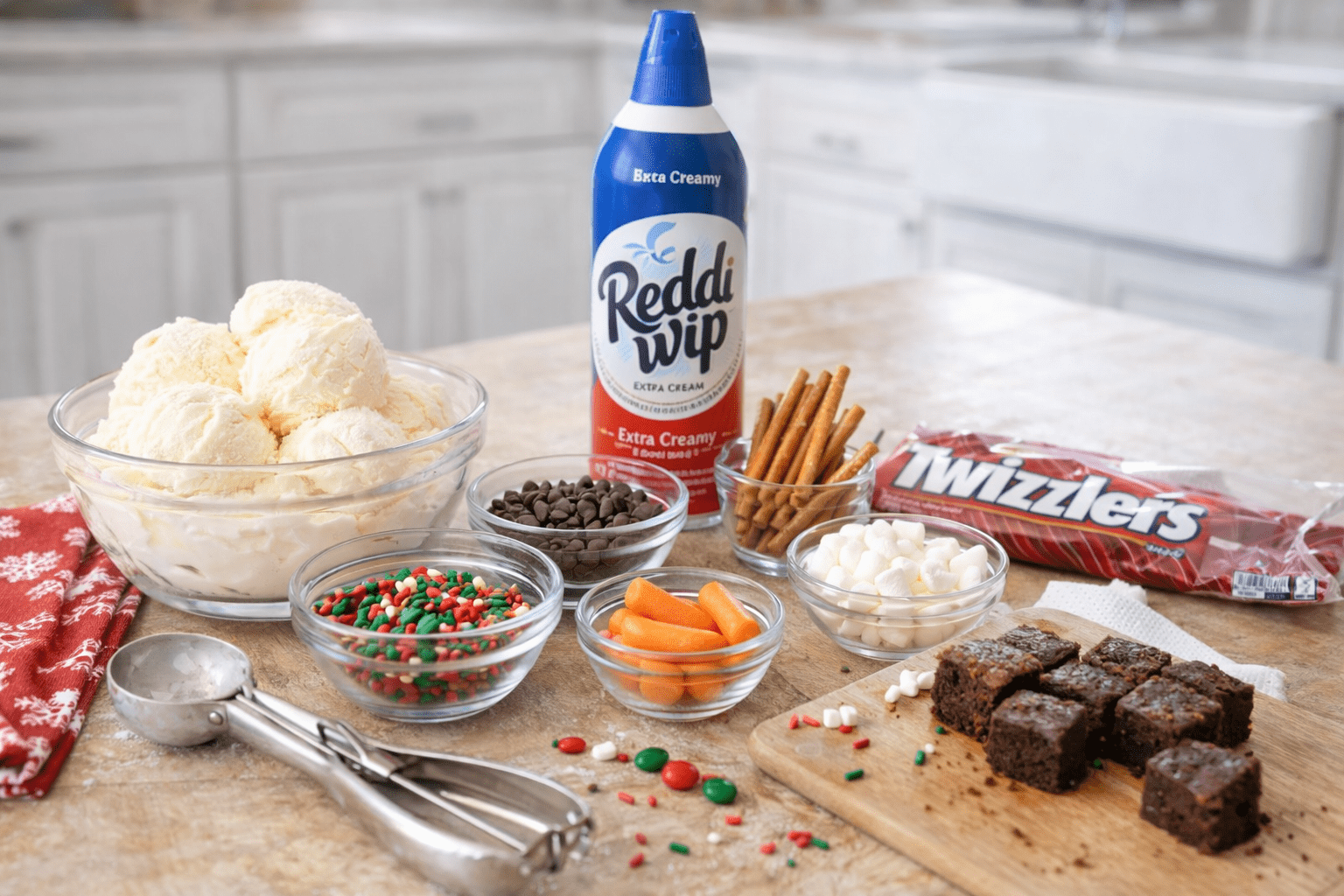 Sundae Winter Snowman Ice Cream Sundaes (Easy Winter Dessert for Kids) - Mom to Mom ...