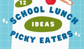Here are 12 easy school lunch ideas for picky eaters that strike the right balance between comfort and variety. These ideas work for both elementary and middle school kids—and they actually get eaten!