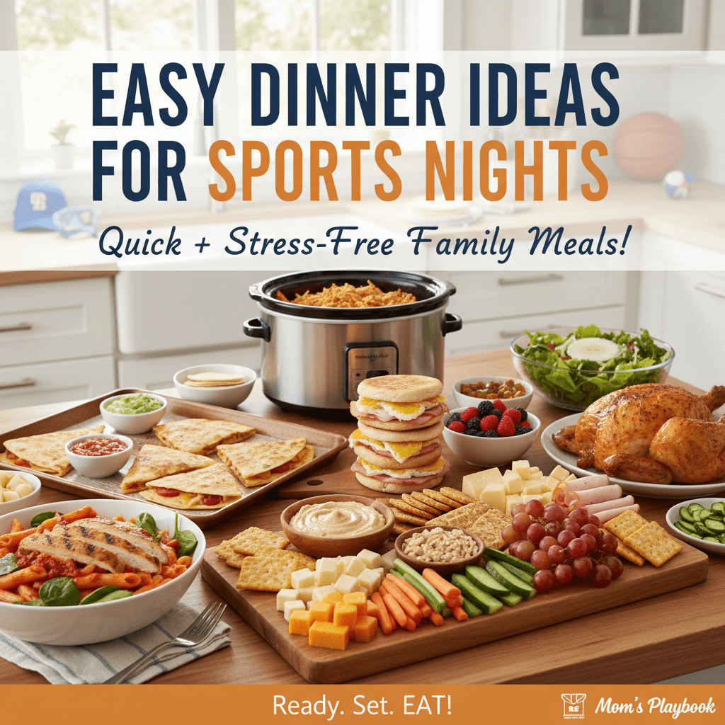 Quick and easy dinner ideas for sports nights — Discover quick, kid-approved meals perfect for busy weeknights.
