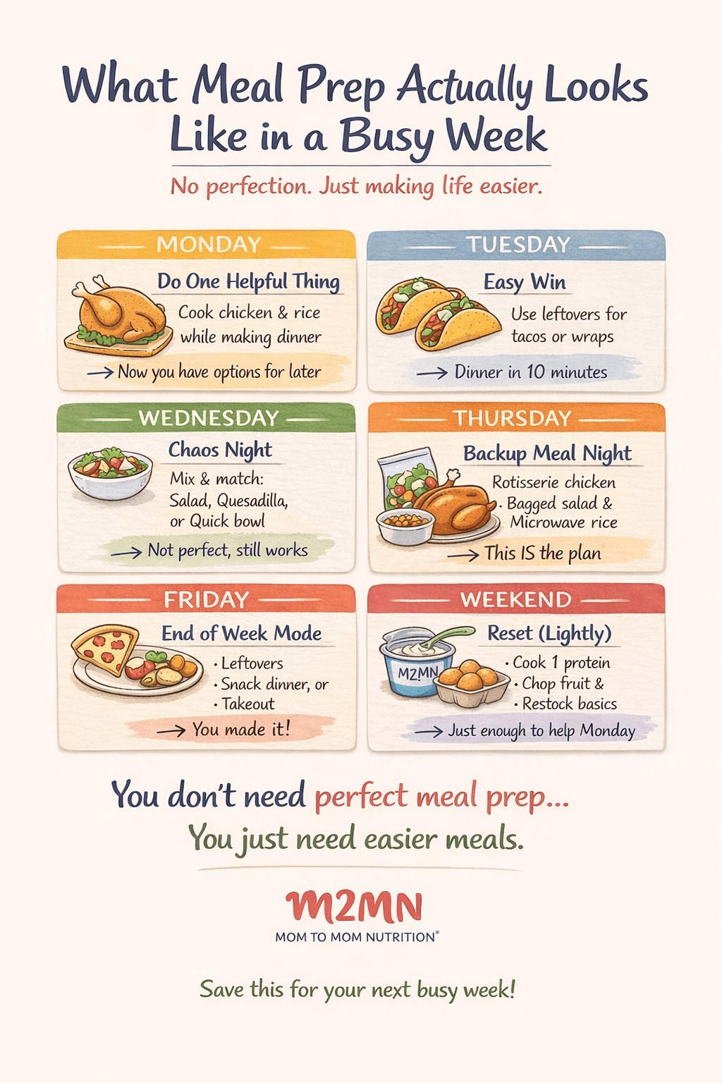 Meal Prep for Busy Moms Who Don’t Have Time (or Don’t Like It) - Mom to ...