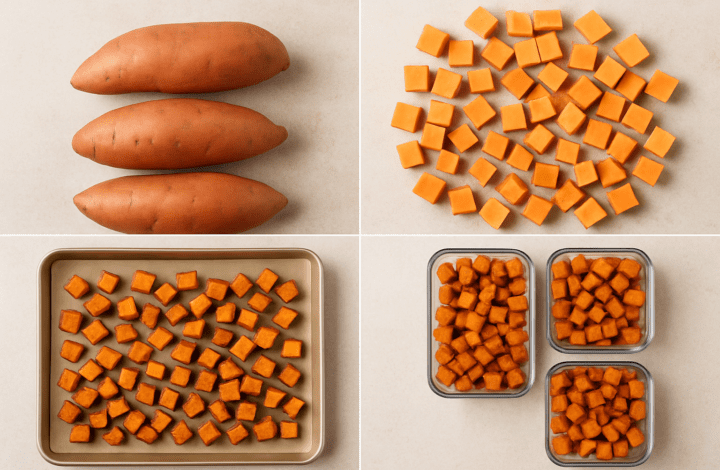 Hate meal prep or feel like you don’t have time? Try this realistic “meal prep lite” approach for busy moms to make dinner easier without spending hours cooking.