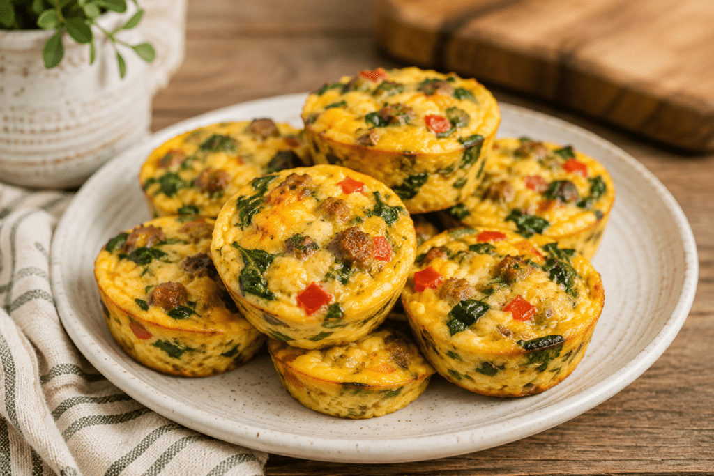 cottage cheese egg bites - Mom to Mom Nutrition Easy high-protein snacks for busy moms — make-ahead and grab-and-go ideas that actually keep you full, from a Registered Dietitian and mom of four.